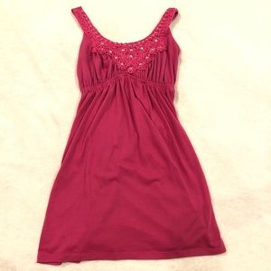Cute/casual fuchsia dress women’s small